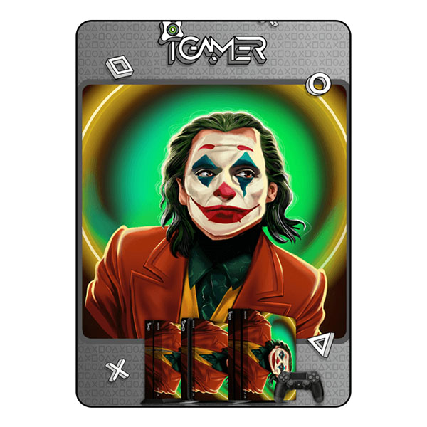 PlayStation 4 Slim Skin - Joker - Code 3 PlayStation 4 Slim Skin - Joker - Code 3