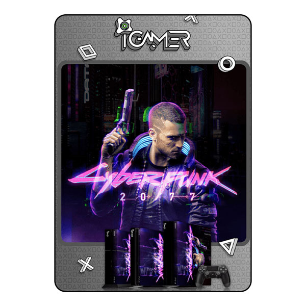 PlayStation 4 Pro Skin - Cyberpunk - Code 1 PlayStation 4 Pro Skin - Cyberpunk - Code 1