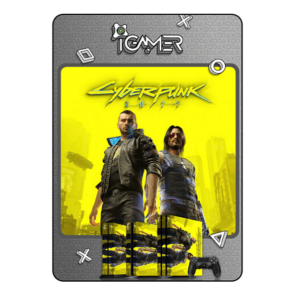 PlayStation 4 Pro Skin - Cyberpunk - Code 2 PlayStation 4 Pro Skin - Cyberpunk - Code 2