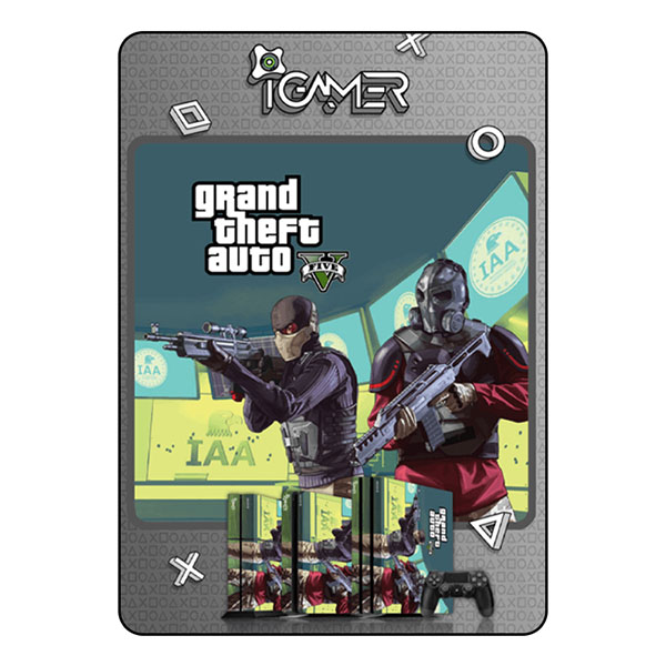 PlayStation 4 Slim Skin - Grand Theft Auto PlayStation 4 Slim Skin - Grand Theft Auto