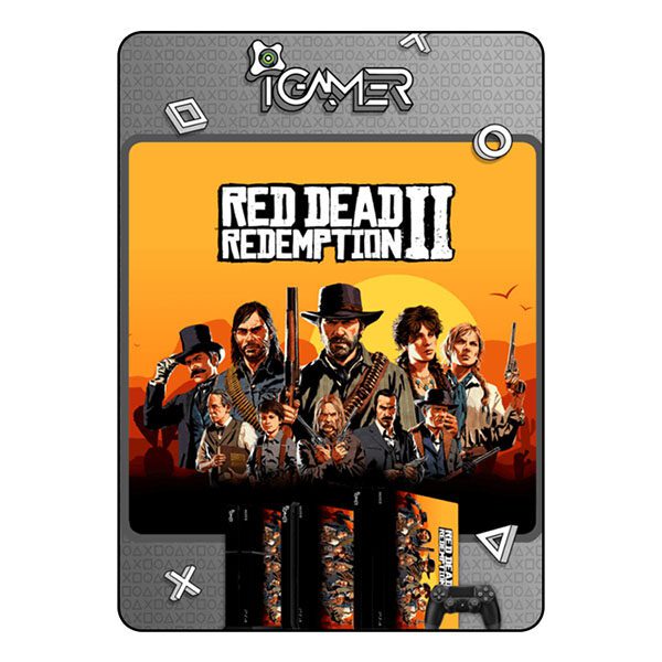 PlayStation 4 Pro Skin - Red Dead Redemption 2