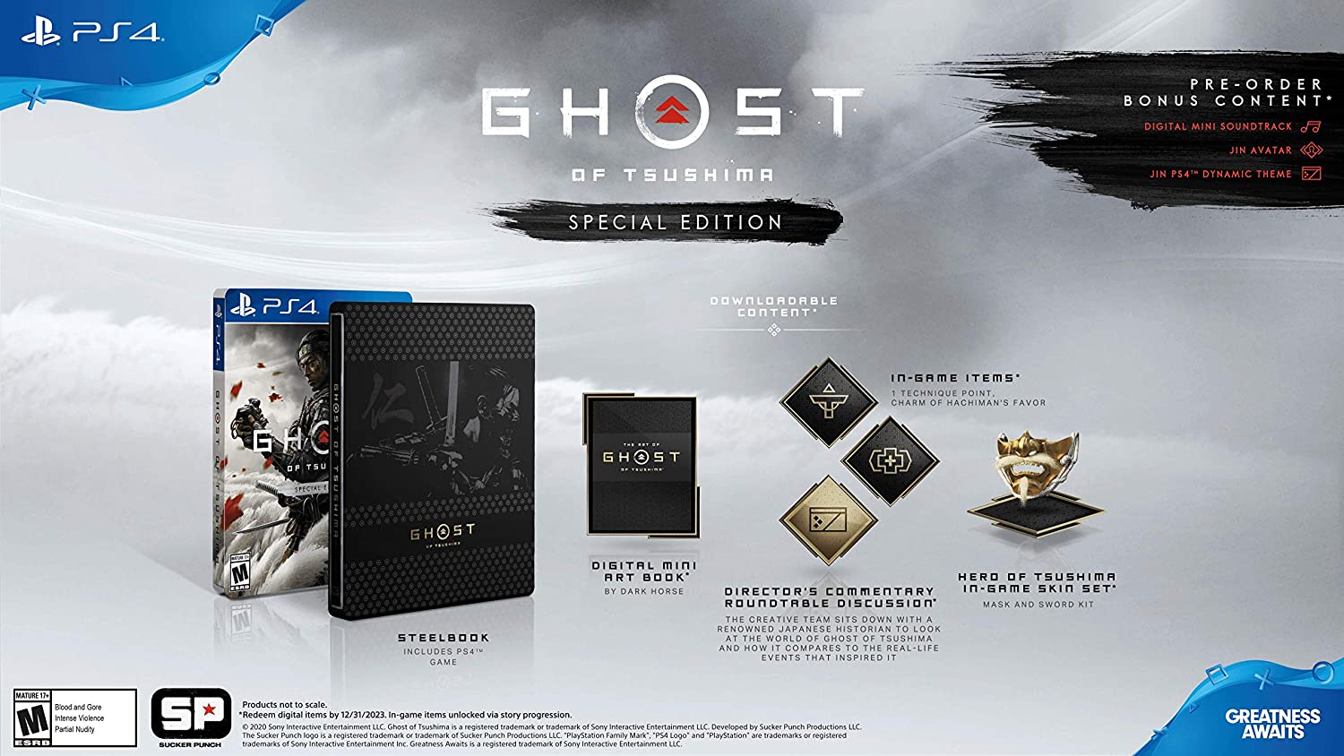 Ghost of Tsushima Special Edition - PS4 Ghost of Tsushima Special Edition - PS4