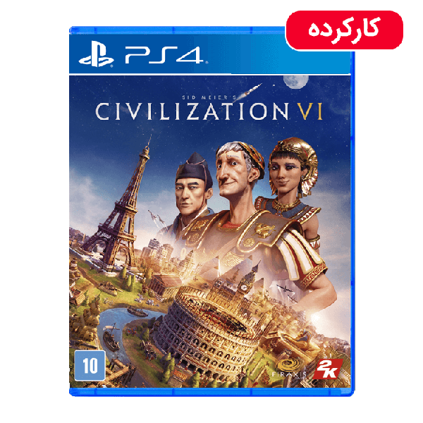 Civilization VI - PS4 - کارکرده Civilization VI - PS4 - کارکرده
