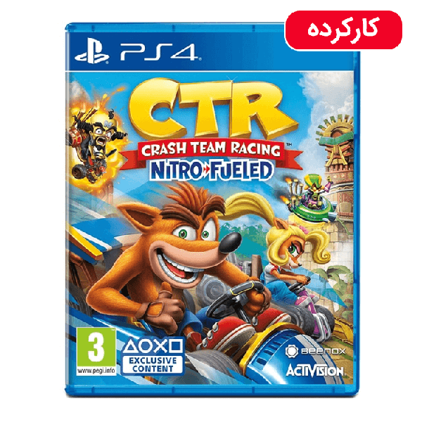 Crash Team Racing Nitro-Fueled - PS4 - کارکرده