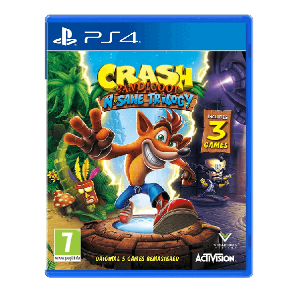 Crash Bandicoot N. Sane Trilogy - PS4 Crash Bandicoot N. Sane Trilogy - PS4