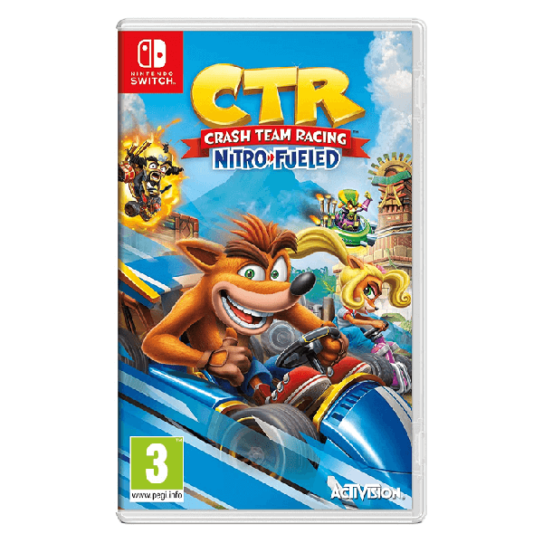Crash Team Racing Nitro-Fueled - Nintendo Switch - کارکرده Crash Team Racing Nitro-Fueled - Nintendo Switch - کارکرده