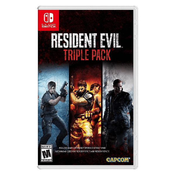 Resident Evil Triple Pack - Nintendo Switch Resident Evil Triple Pack - Nintendo Switch