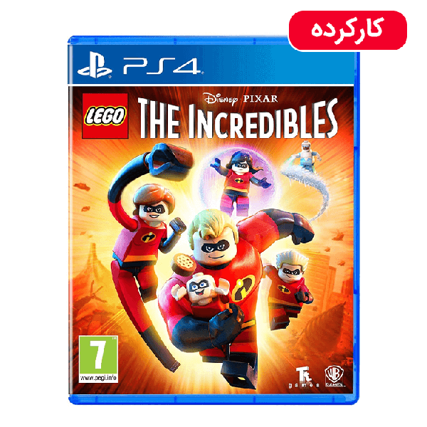 Lego The Incredibles - PS4 - کارکرده Lego The Incredibles - PS4 - کارکرده