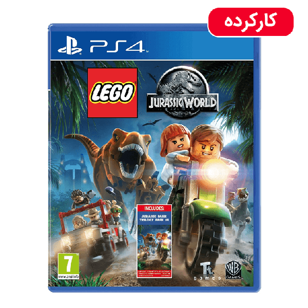 Lego Jurassic World - PS4 - کارکرده Lego Jurassic World - PS4 - کارکرده
