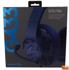 Logitech G433 Gaming Headset - Blue Camo Logitech G433 Gaming Headset - Blue Camo