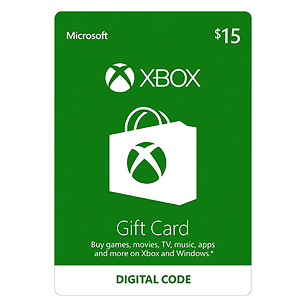 Microsoft XBOX 15$ Gift Card US Microsoft XBOX 15$ Gift Card US
