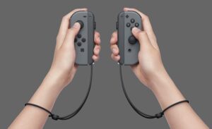 Nintendo Switch with Grey Joy-Con - New Series Nintendo Switch with Grey Joy-Con - New Series