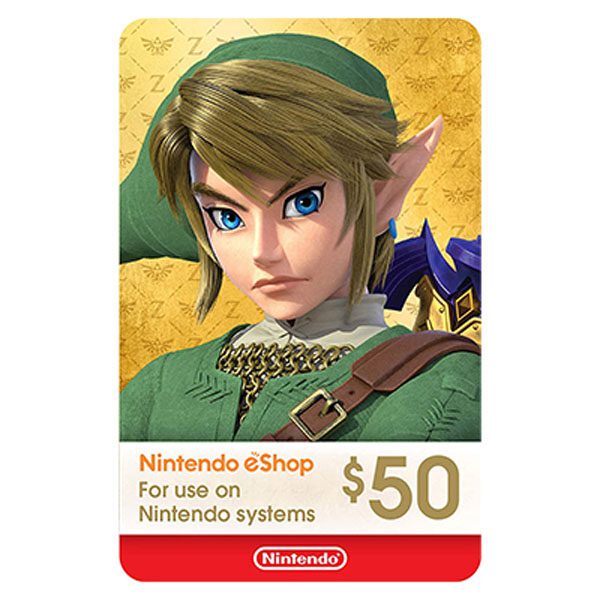 Nintendo eShop 50$ Gift Card - Digital - US