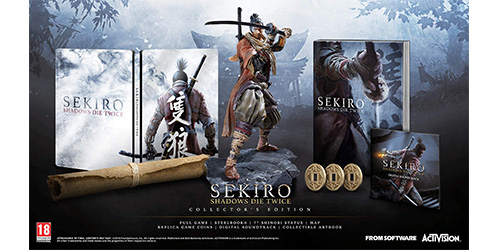 Sekiro Shadows Die Twice Collector's Edition - PS4 Sekiro Shadows Die Twice Collector's Edition - PS4
