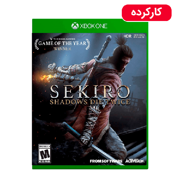 Sekiro: Shadows Die Twice - Xbox One - کارکرده Sekiro: Shadows Die Twice - Xbox One - کارکرده