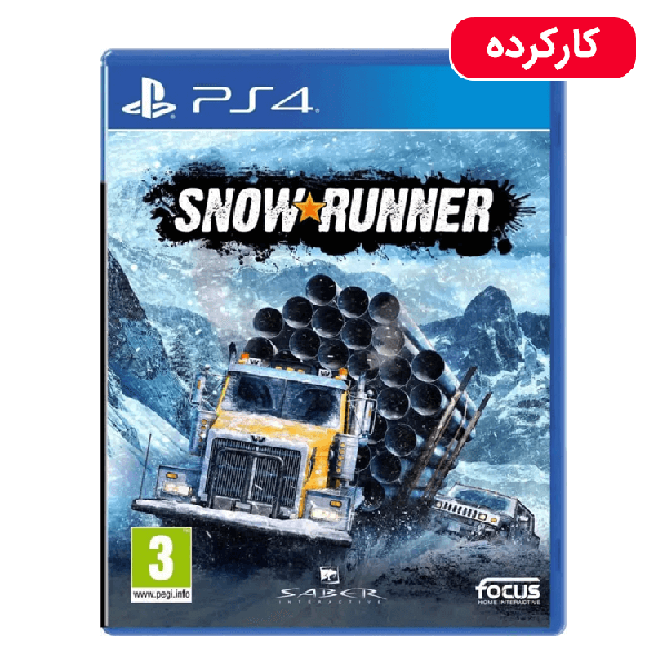Snow Runner - PS4 - کارکرده Snow Runner - PS4 - کارکرده