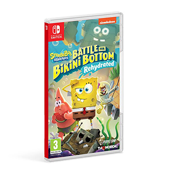 SpongeBob Battle For Bikini Bottom - Nintendo Switch SpongeBob Battle For Bikini Bottom - Nintendo Switch