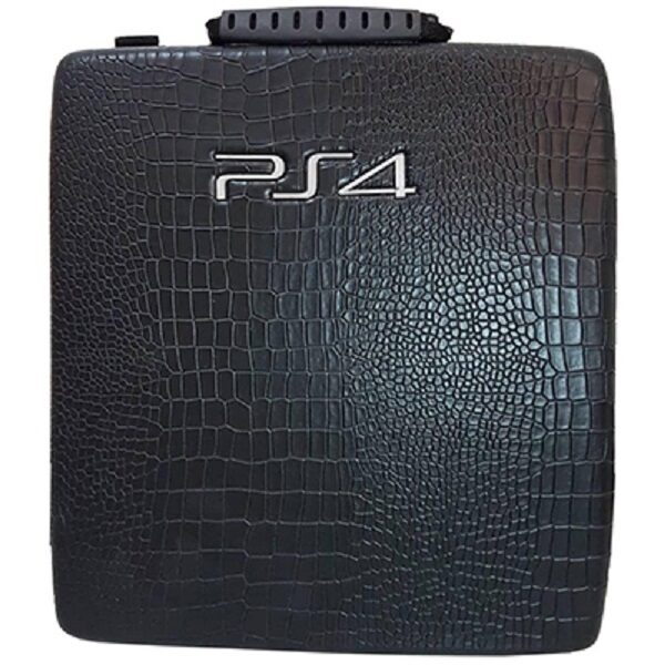 PS4 Hard Case - Leather Black