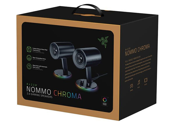 Razer Nommo Chroma 2.0 Gaming Speakers Razer Nommo Chroma 2.0 Gaming Speakers