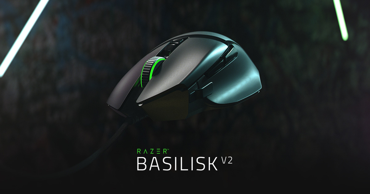 Razer Basilisk V2 Wired Gaming Mouse with 11 Programmable Buttons Razer Basilisk V2 Wired Gaming Mouse with 11 Programmable Buttons