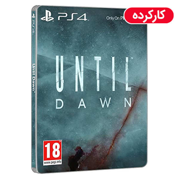 Until Dawn SteelBook - PS4 - کارکرده