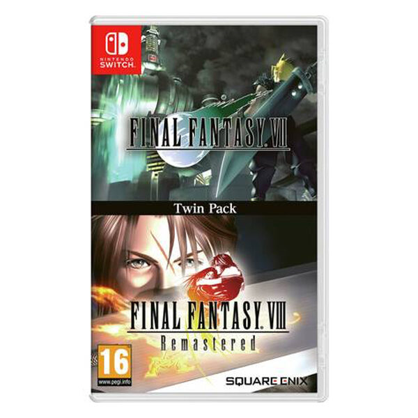 Final Fantasy vii & Final Fantasy viii Remastered Twin Pack - Nintendo Switch Final Fantasy vii & Final Fantasy viii Remastered Twin Pack - Nintendo Switch