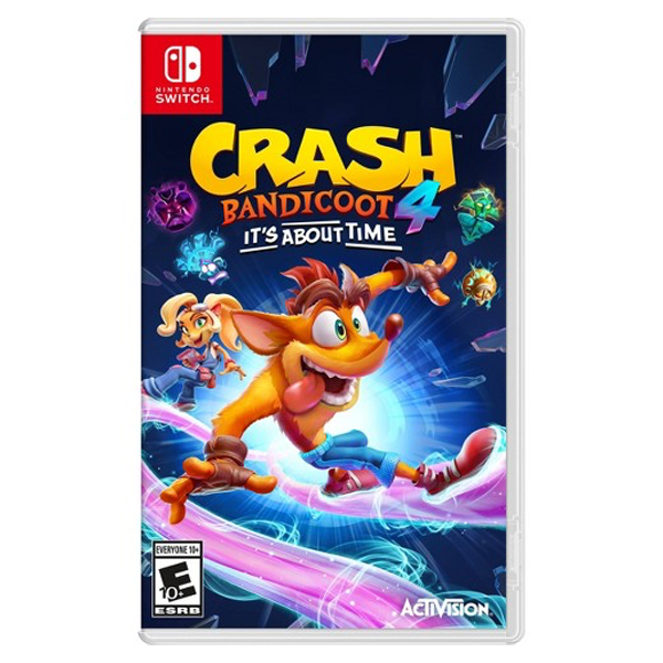Crash Bandicoot 4 It's About Time - Nintendo Switch Crash Bandicoot 4 It's About Time - Nintendo Switch