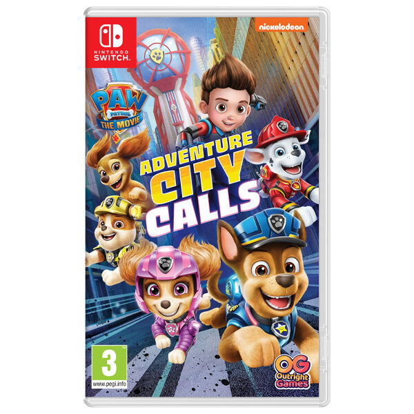 Paw Patrol The Movie: Adventure City Calls - Nintendo Switch Paw Patrol The Movie: Adventure City Calls - Nintendo Switch