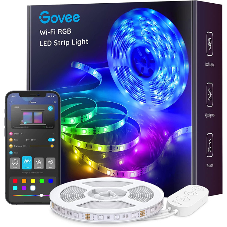 GoVee Wi-Fi RGB LED Strip Lights -5M GoVee Wi-Fi RGB LED Strip Lights -5M