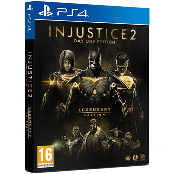 Injustice 2 Legendary Edition Steelbook - PS4 - کارکرده