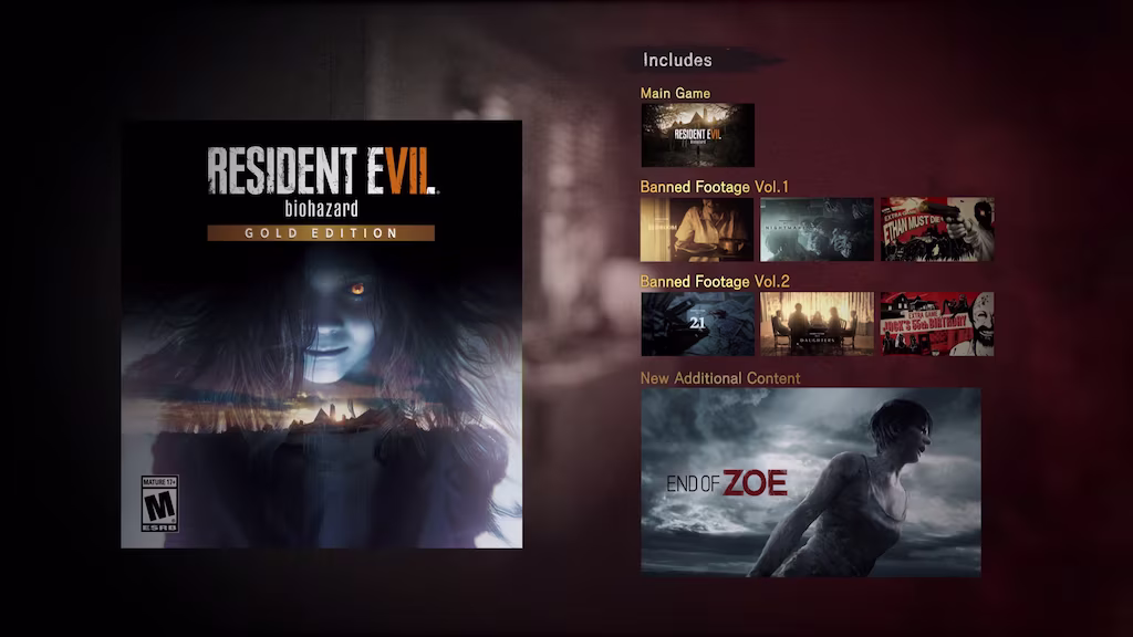 Resident Evil 7: Biohazard Gold Edition - PS4