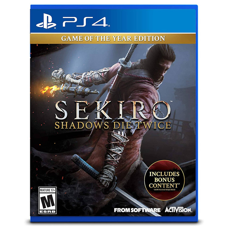 Sekiro: Shadows Die Twice Game of The Year Edition - PS4 - کاکرده Sekiro: Shadows Die Twice Game of The Year Edition - PS4 - کاکرده