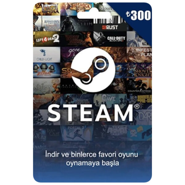 Steam Gift Card 300TL