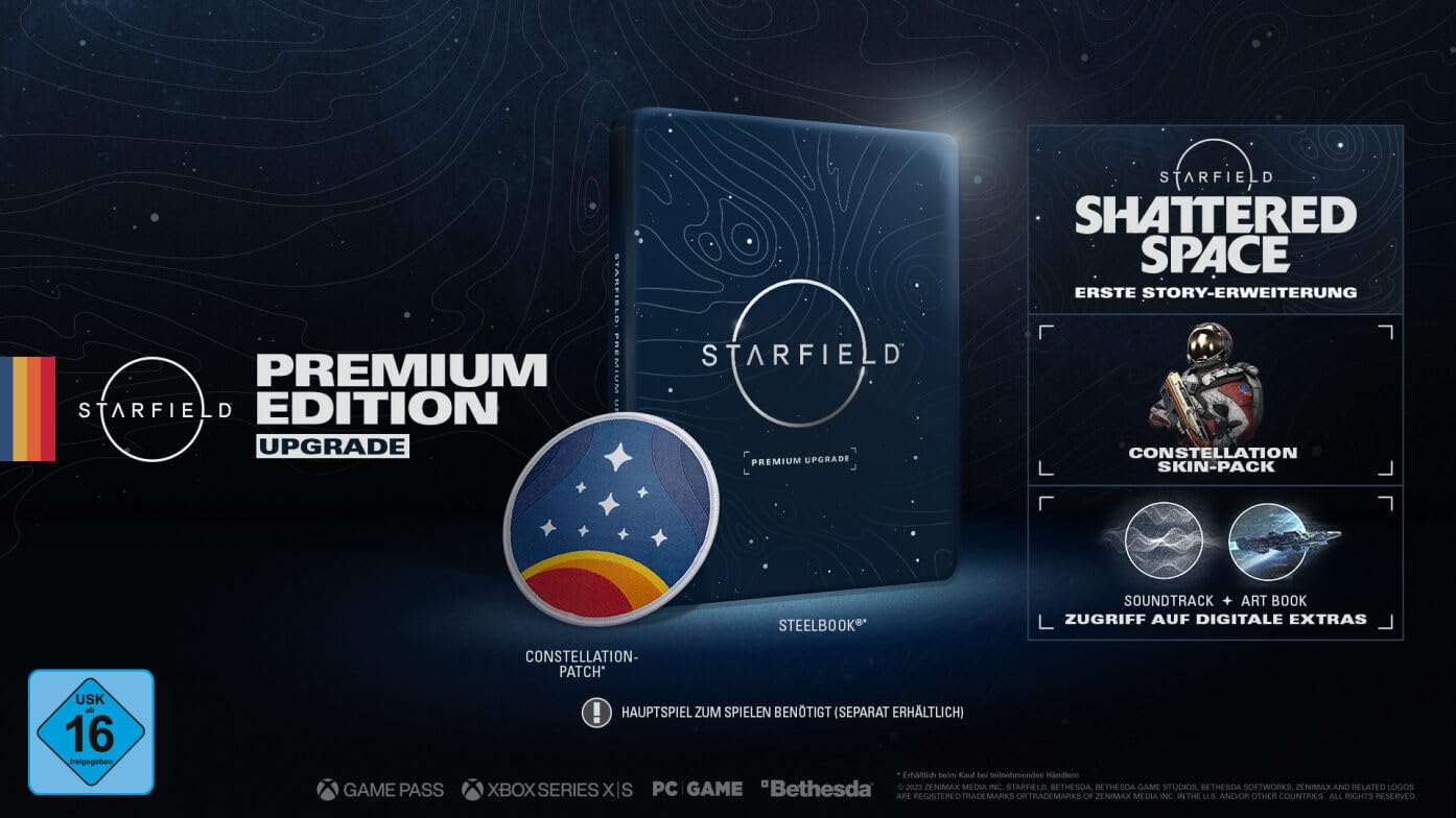 Starfield Premium Upgrade - Steelbook - کارکرده Starfield Premium Upgrade - Steelbook - کارکرده