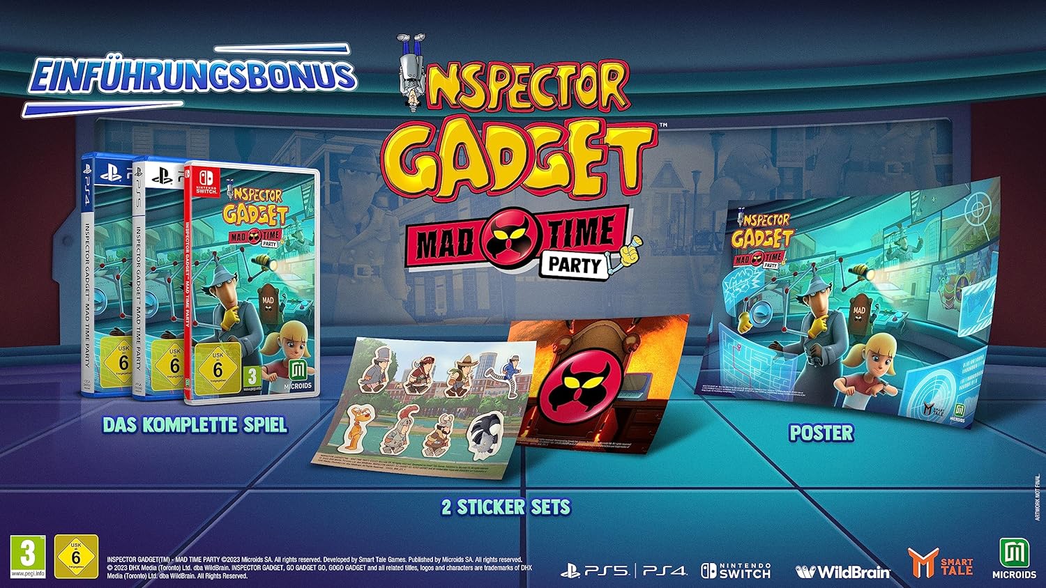 Inspector Gadget: Mad Time Party - PS5 Inspector Gadget: Mad Time Party - PS5
