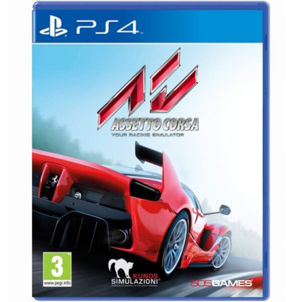 Assetto Corsa - With IRCG Green License - PS4 - کارکرده Assetto Corsa - With IRCG Green License - PS4 - کارکرده