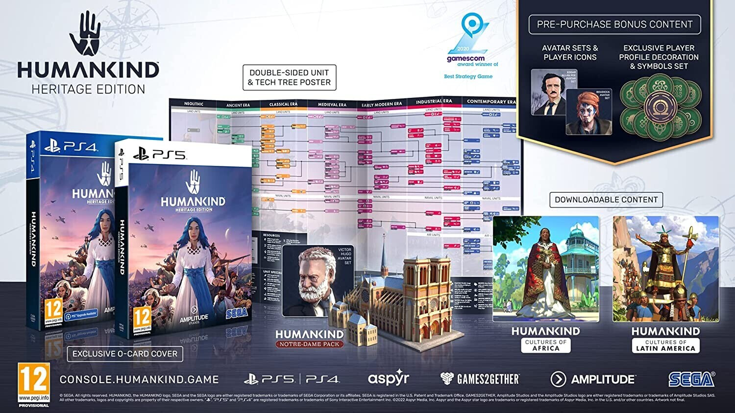 Humankind Heritage Edition - PS5 - کارکرده Humankind Heritage Edition - PS5 - کارکرده