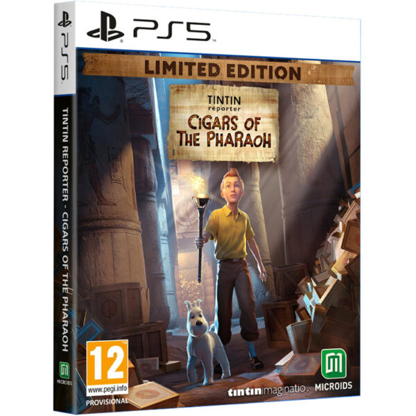 Tintin Reporter: Cigars of the Pharaoh Limited Edition - PS5 Tintin Reporter: Cigars of the Pharaoh Limited Edition - PS5
