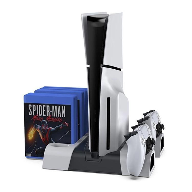 Dobe Multifunctional Cooling Stand for P5 Slim - White Dobe Multifunctional Cooling Stand for P5 Slim - White