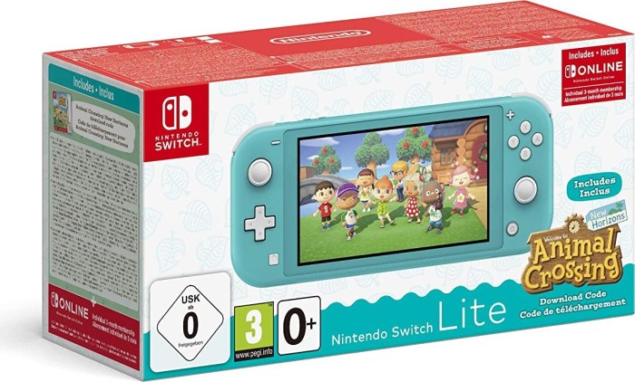 Nintendo Switch Lite - Animal: Crossing: New Horizons Timmy & Tammy Aloha Edition Nintendo Switch Lite - Animal: Crossing: New Horizons Timmy & Tammy Aloha Edition