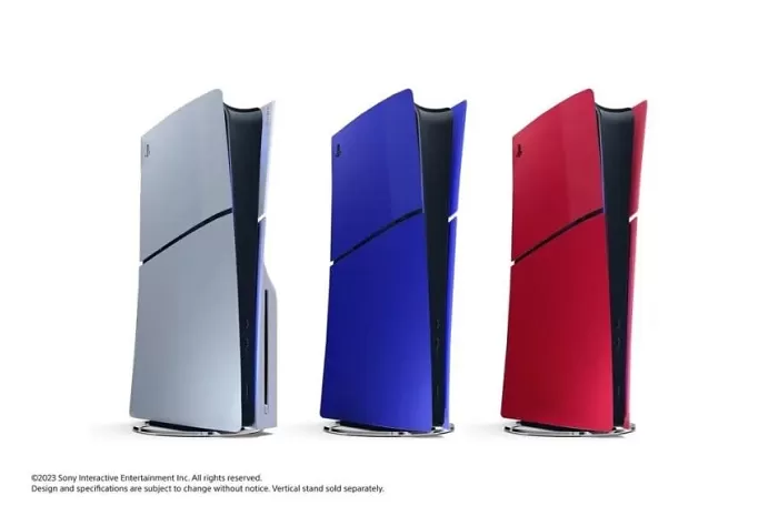 PS5 Slim Console Covers - Volcanic Red PS5 Slim Console Covers - Volcanic Red