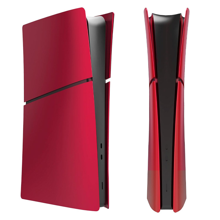 PS5 Slim Digital Edition Faceplate - Volcanic Red