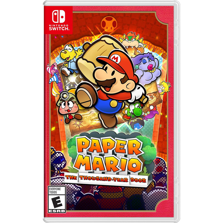 Paper Mario: The Thousand-Year Door - Nintendo Switch - کارکرده Paper Mario: The Thousand-Year Door - Nintendo Switch - کارکرده