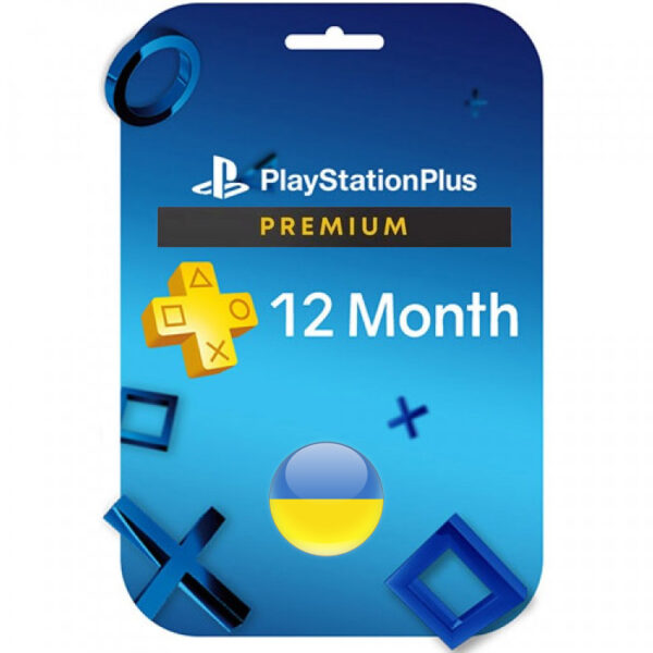 Playstation Plus Premium 12 Month Ukraine