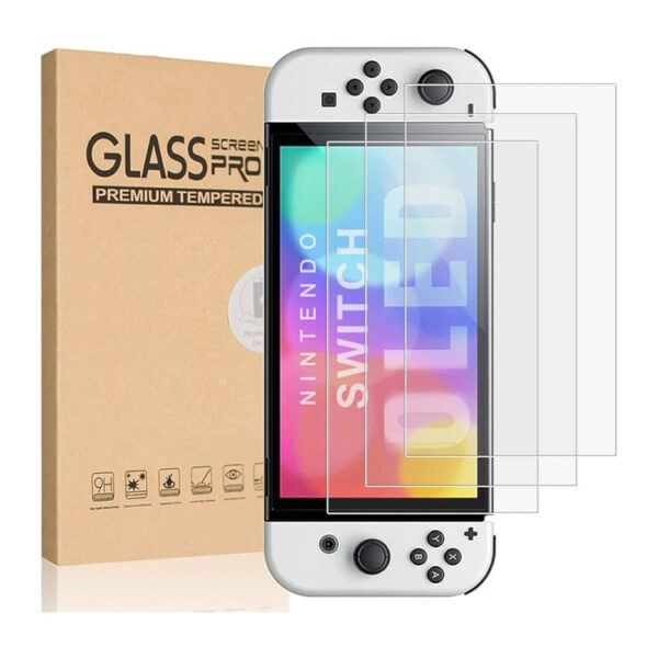 T Tersely Screen Protector Glass for Nintendo Switch OLED