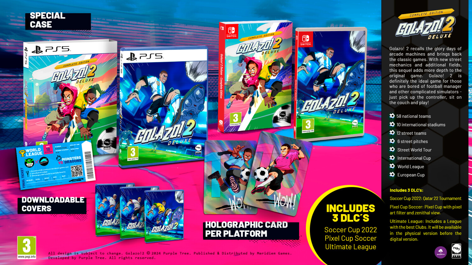 Golazo! 2 Deluxe Complete Edition - PS5 Golazo! 2 Deluxe Complete Edition - PS5