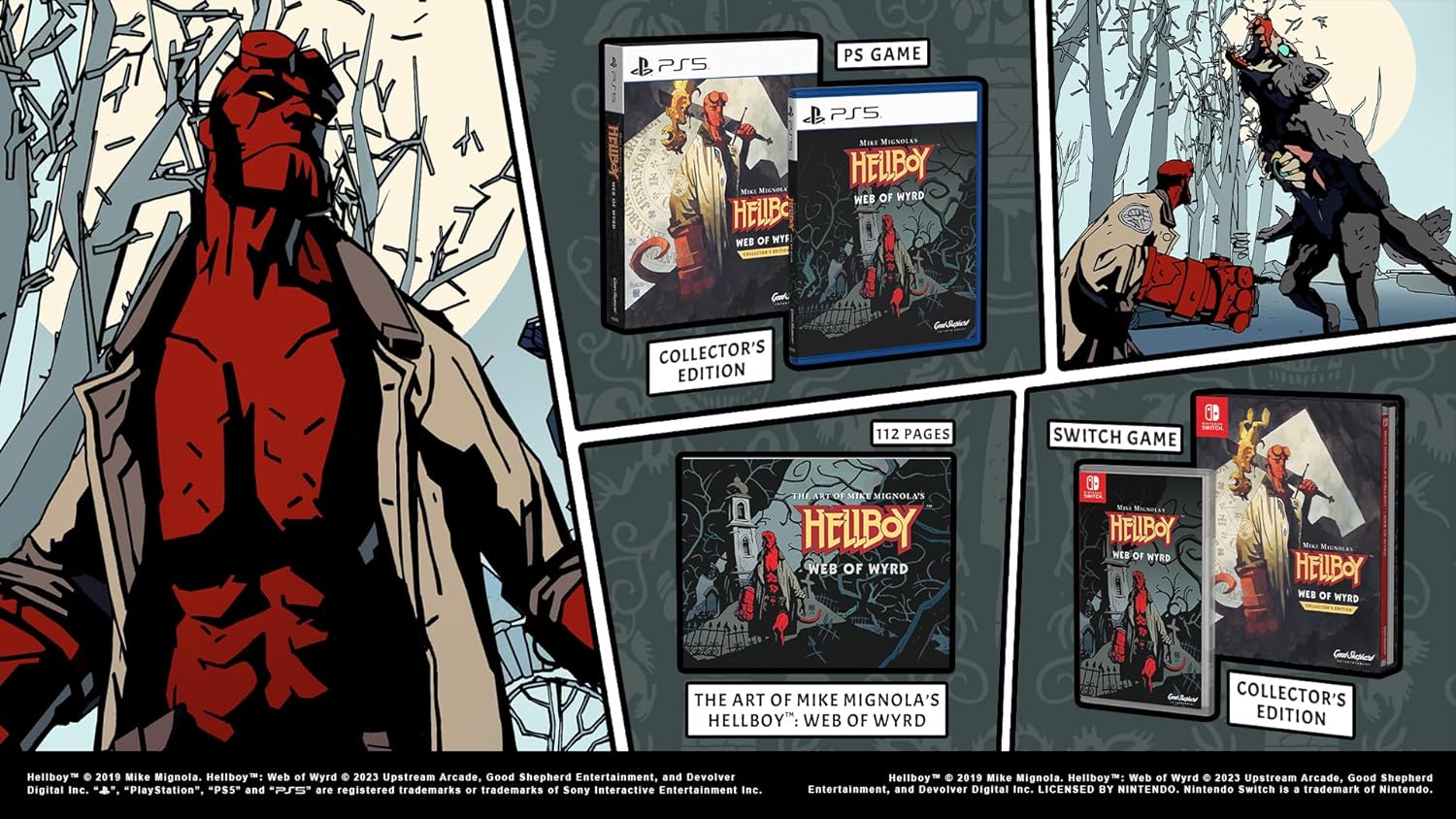 Hellboy: Web of Wyrd Collector's Edition - PS5 Hellboy: Web of Wyrd Collector's Edition - PS5