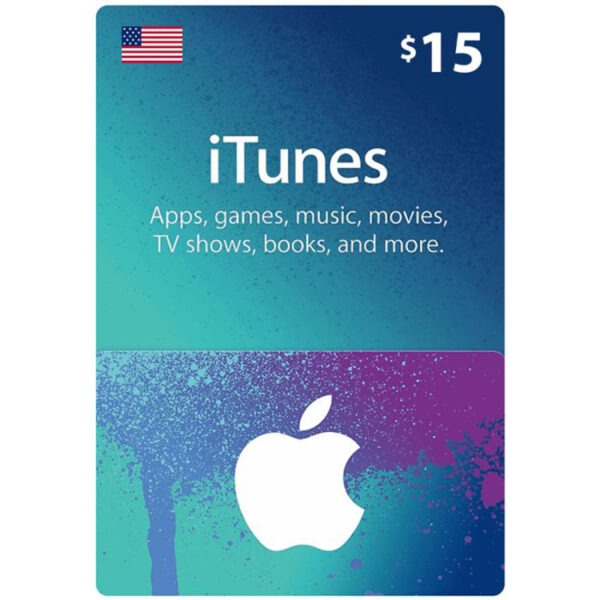 Apple iTunes Card $15 US Apple iTunes Card $15 US
