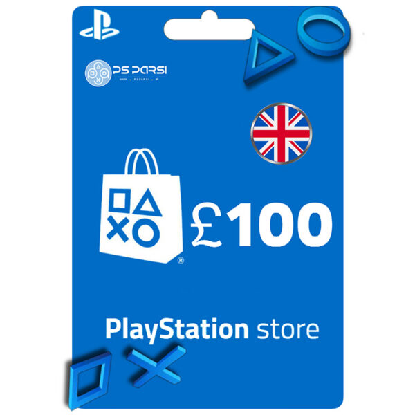 PlayStation Store Gift Card 100 GBP - Pounds