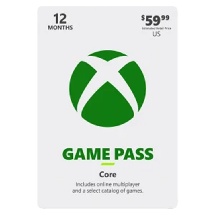 XBOX Game Pass Core / GOLD 12 Month